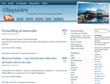 Tablet Screenshot of olieguiden.dk